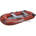 Inflatable rubber raft boat